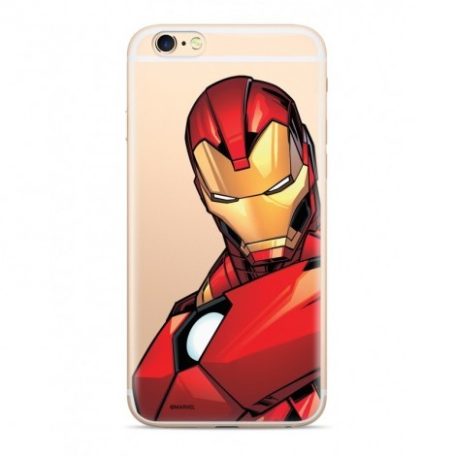 Marvel szilikon tok - Iron Man 005 Samsung S916 Galaxy S23 Plus (2023) átlátszó (MPCIMAN1280)