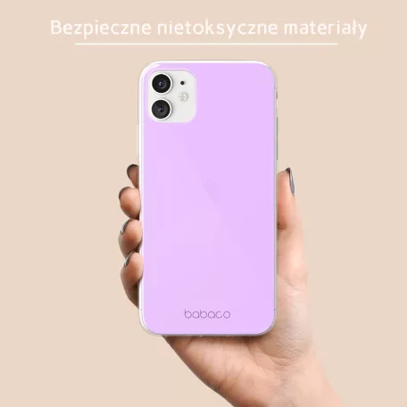 Babaco Classic 006 Xiaomi Redmi Note 12 4G prémium lila szilikon tok