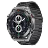 Maxcom Ecowatch1 fémházas IP67 okosóra pulzus és vérnyomásmérővel fekete