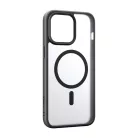 Etteri Matt  Samsung S921 Galaxy S24 (2024) mágneses MagSafe tok (vezetéknélküli töltéshez) fekete