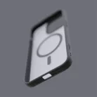 Etteri Matt  Samsung S928 Galaxy S24 Ultra (2024) mágneses MagSafe tok (vezetéknélküli töltéshez) fekete