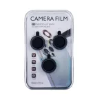 Apple iPhone 16 Plus (6.7) csillogó kamera lencsevédő üvegfólia (2db)