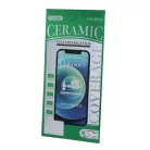 Samsung S936 Galaxy S25 Plus 9D hajlított kerámia keménységű előlapi üvegfólia fekete