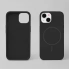 Silicon Thin Mag Apple iPhone 16e / 17e (6.1) Magsafe TPU tok fekete