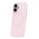 Silicon Thin Mag Apple iPhone 16e / 17e (6.1) Magsafe TPU tok pink