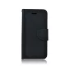 Fancy Samsung A057 Galaxy A05S oldalra nyíló mágneses könyv tok szilikon belsővel fekete