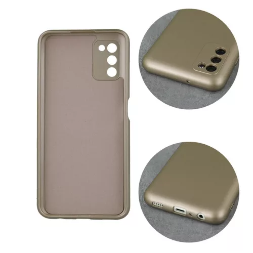 Metallic Case Samsung A356 Galaxy A35 5G rozéarany TPU tok