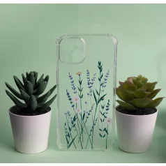   Ultra Trendy - Samsung A155 / A156 Galaxy A15 4G / 5G virágmintás ütésűálló szilikon tok (Meadow3)