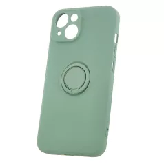 Finger Grip Apple iPhone 15 (6.1) ujjgyűrűs menta TPU tok