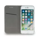 Smart magnet Apple iPhone 16 Pro (6.3) oldalra nyíló mágneses könyv tok szilikon belsővel burgundi