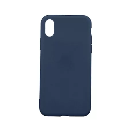 Apple iPhone 16e / 17e (6.1) sötétkék matt vékony TPU tok