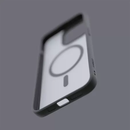 Etteri Matt  Apple iPhone 16 Pro Max (6.9) mágneses MagSafe tok (vezetéknélküli töltéshez) fekete