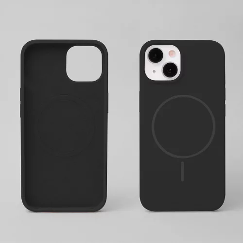 Silicon Thin Mag Apple iPhone 17 Pro Max / iPhone 18 Pro Max Magsafe TPU tok fekete