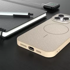   Glitter Thin Mag Apple iPhone 17 Air (6.6) Magsafe TPU tok barna