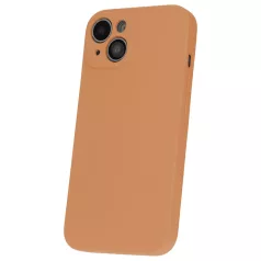   Silicon Case Apple iPhone 17 Pro Max (6.9) kameravédős szilikon tok mandarin