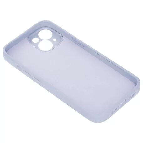 Silicon Case Apple iPhone 17 (6.3) kameravédős szilikon tok világoskék