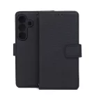 Smart Triangle Samsung S942 Galaxy S26 oldalra nyíló könyvtok szilikon belsővel fekete