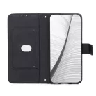 Smart Triangle Samsung S942 Galaxy S26 oldalra nyíló könyvtok szilikon belsővel fekete