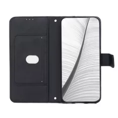   Smart Triangle Samsung S942 Galaxy S26 oldalra nyíló könyvtok szilikon belsővel fekete