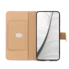 Smart Triangle Samsung S942 Galaxy S26 oldalra nyíló könyvtok szilikon belsővel barna