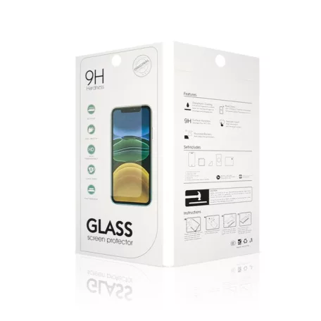 Samsung Galaxy A57 5G előlapi üvegfólia (csak a sík felületet védi)