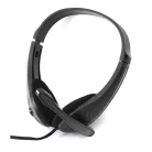 Freestyle HIFI sztereó fejhallgató állítható mikrofonnal, Jack csatlakozóval fekete