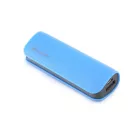 Platinet power bank 2600mAh USB 5V 1A micro USB adatkábellel kék 5W