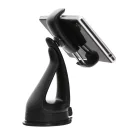 Omega univerzális autós tartó szélvédőre/műszerfalra, 4" - 6"-ig, fekete