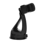 Omega univerzális autós tartó szélvédőre/műszerfalra, 4" - 6"-ig, fekete