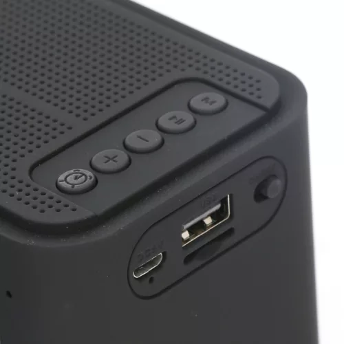 Platinet PMGC5B bluetooth hangszóró órával és ébresztő funkcióval, 5W, AUX, USB, MicroSD, fekete