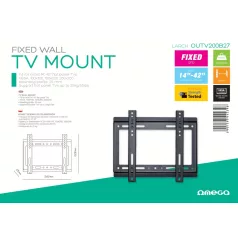   Omega Max Vesa 200 állítható fali TV tartó 14"-42" (OUTV200B27)