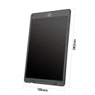 Platinet digitális rajztábla touchpad funkcióval, 12", fekete