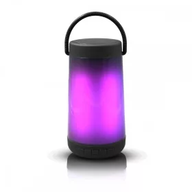   Platinet PMG15 bluetooth hangszóró, 5W, színes LED, BR V4.2+EDR, FM, AUX, USB, MicroSD, fekete