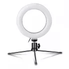 Platinet PMRL6 Ring Light 6" Led selfielámpa tripod állvánnyal