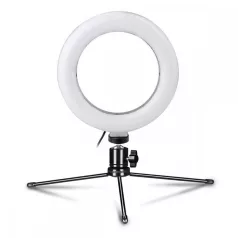   Platinet PMRL6 Ring Light 6" Led selfielámpa tripod állvánnyal