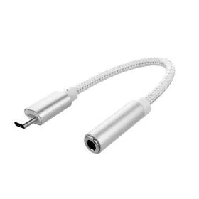   Platinet PMMA9824 Type-C - 3,5mm jack átalakító kábel fehér