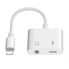   Platinet Apple Lightning - töltő és 3,5mm jack audio adatkábel PMMA9826