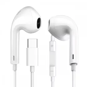 Fiesta FISEMW10 fehér Type-C sztereo headset