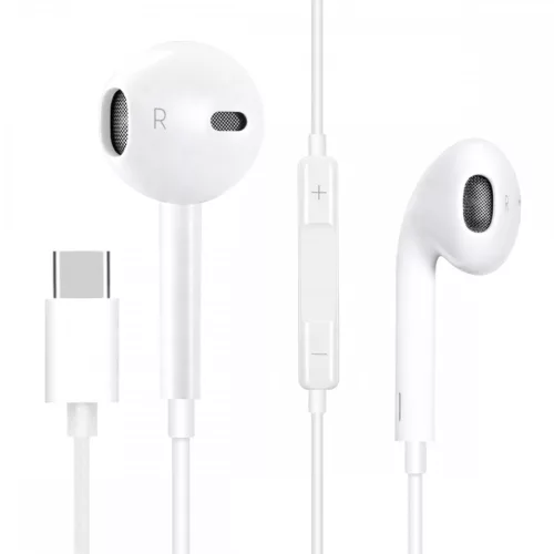 Fiesta FISEMW10 fehér Type-C sztereo headset