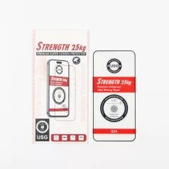   Ultra Strong 25KG Samsung S942 Galaxy S26 ujjlenyomat-olvasó kompatibilis előlapi edzett üvegfólia