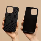 DIY Snake - Apple iPhone 17 (6.3) személyre szabható szilikon tok, fekete