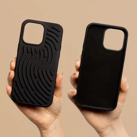 DIY Snake - Apple iPhone 17 (6.3) személyre szabható szilikon tok, fekete