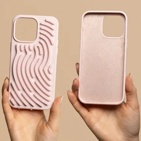 DIY Snake - Apple iPhone 17 (6.3) személyre szabható szilikon tok, pink