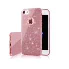 Glitter (3in1) - Samsung A366 / A376 Galaxy A36 / A37 5G pink szilikon tok