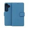 Smart Triangle Samsung A576 Galaxy A57 5G oldalra nyíló könyvtok szilikon belsővel kék