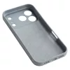 Silicon Case Samsung Galaxy A17 4G / A17 5G / A18 5G kameravédős szilikon tok ezüst