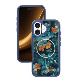   Golden Autumn Apple iPhone 17 mintás MagSafe TPU / PC tok kék