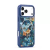 Golden Autumn Apple iPhone 17 Pro Max / iPhone 18 Pro Max mintás MagSafe TPU / PC tok kék