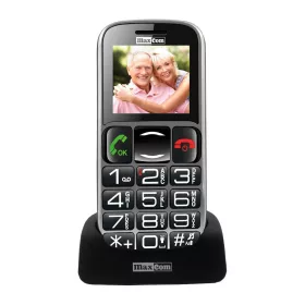   Maxcom MM461BB mobiltelefon, kártyafüggetlen, extra nagy gombokkal, vészhívóval (magyar nyelvű menüvel)