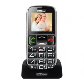   Maxcom MM462BB mobiltelefon, kártyafüggetlen, extra nagy gombokkal, vészhívóval (magyar nyelvű menüvel)